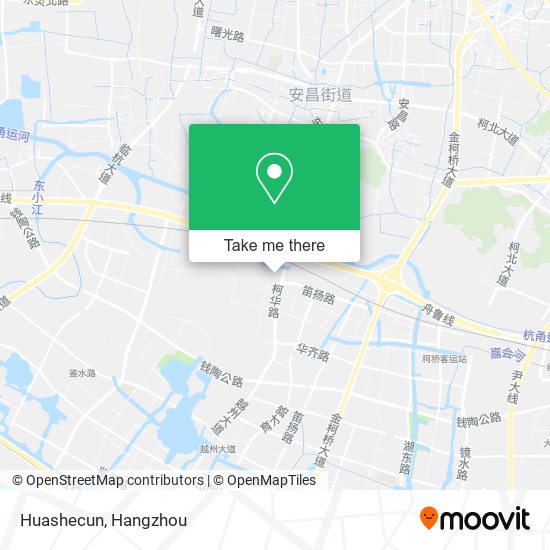 Huashecun map