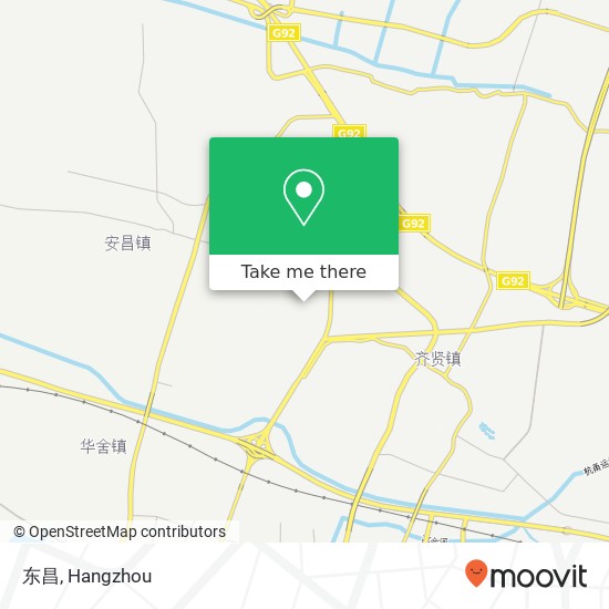 东昌 map