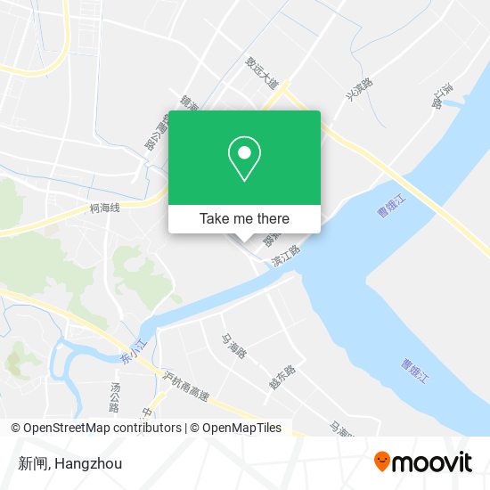 新闸 map