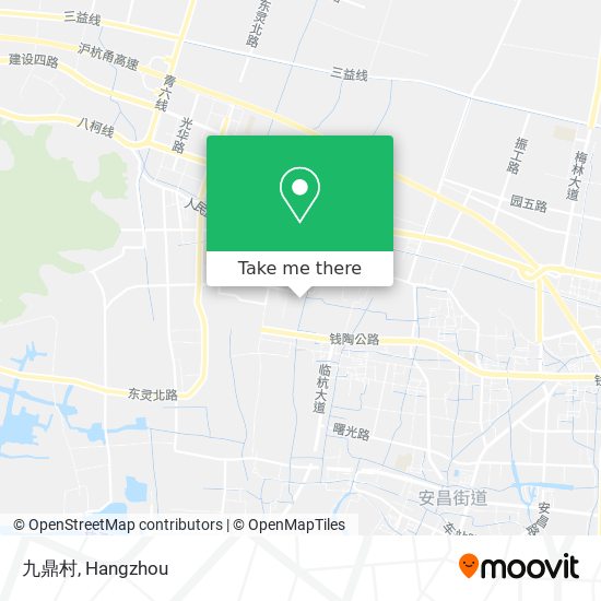 九鼎村 map