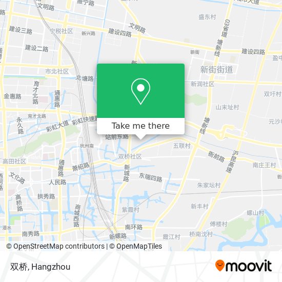 双桥 map