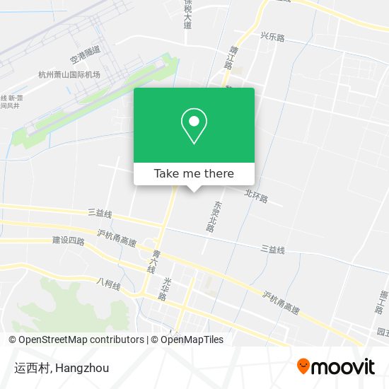 运西村 map