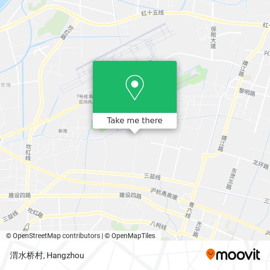 渭水桥村 map