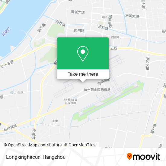 Longxinghecun map