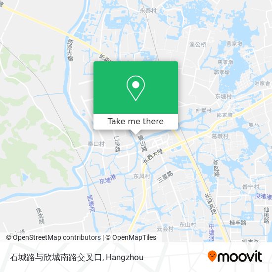 石城路与欣城南路交叉口 map