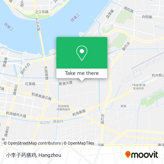 小李子药膳鸡 map