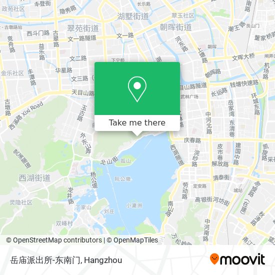 岳庙派出所-东南门 map