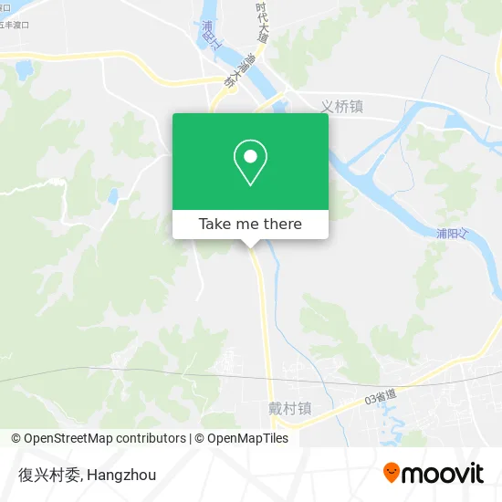復兴村委 map