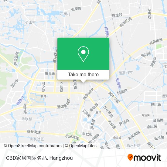 CBD家居国际名品 map