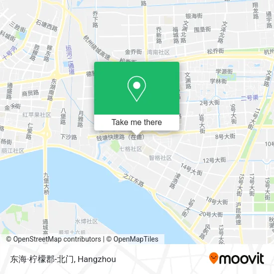 东海·柠檬郡-北门 map