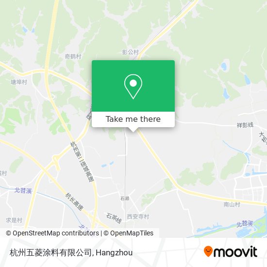 杭州五菱涂料有限公司 map