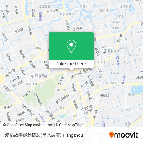 爱情故事婚纱摄影(星光街店) map