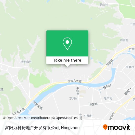 富阳万科房地产开发有限公司 map