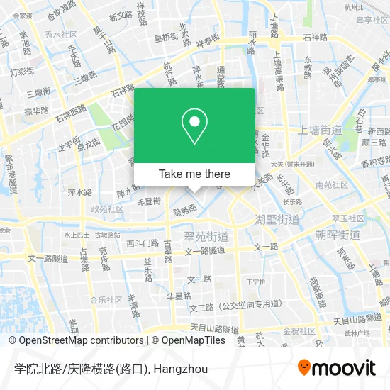 学院北路/庆隆横路(路口) map