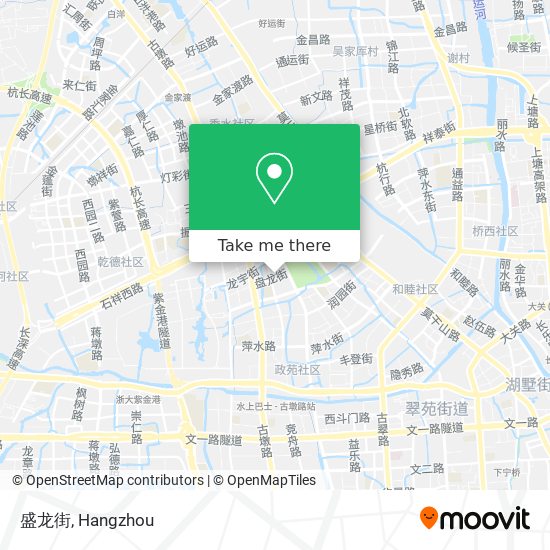 盛龙街 map