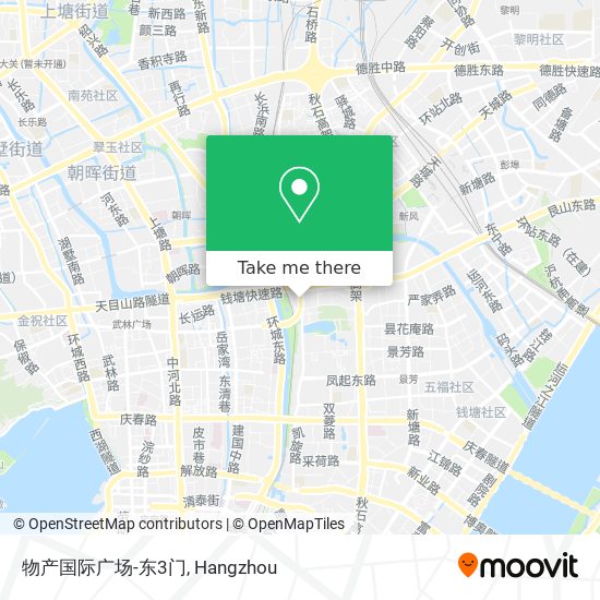 物产国际广场-东3门 map