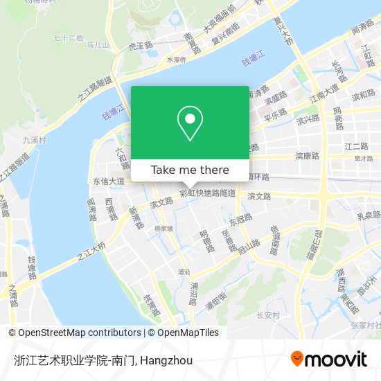 浙江艺术职业学院-南门 map