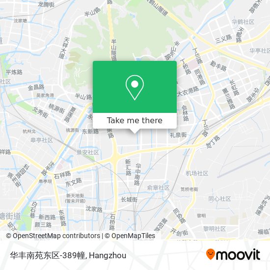 华丰南苑东区-389幢 map