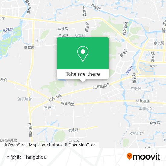 七贤郡 map