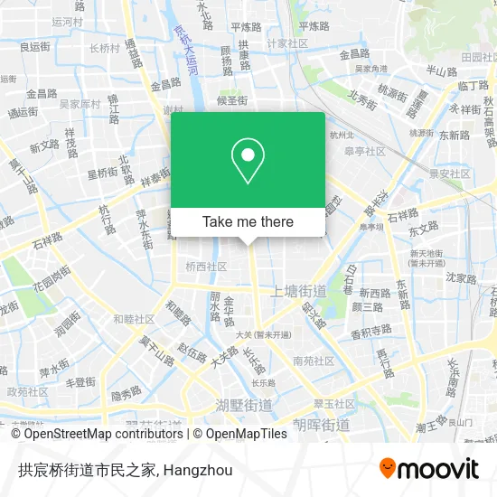 拱宸桥街道市民之家 map