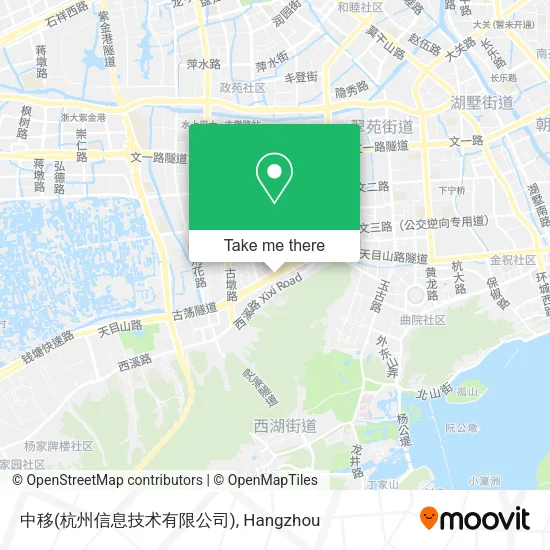 中移(杭州信息技术有限公司) map