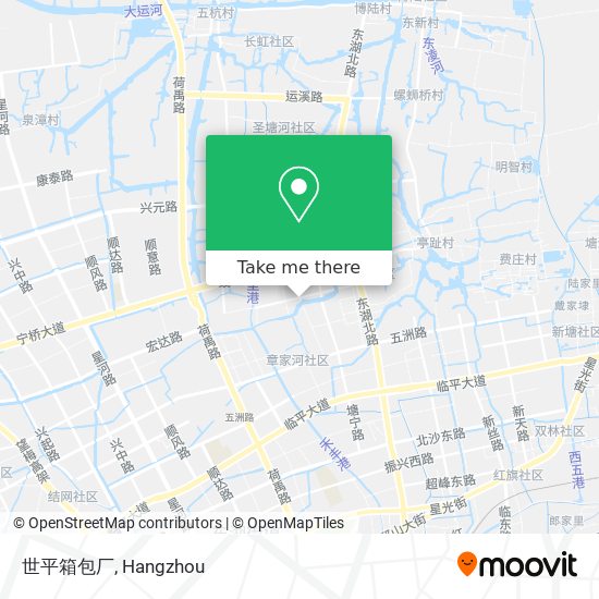 世平箱包厂 map