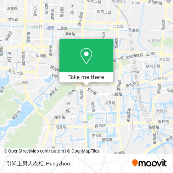 引尚上男人衣柜 map