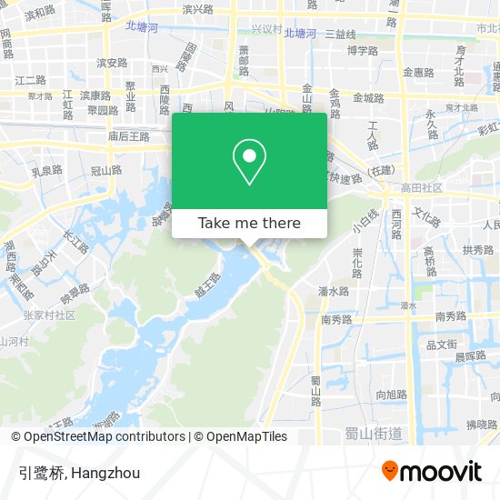 引鹭桥 map