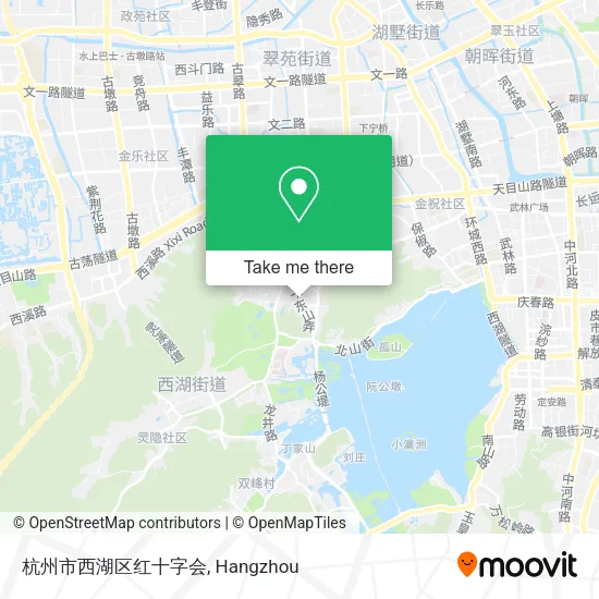 杭州市西湖区红十字会 map