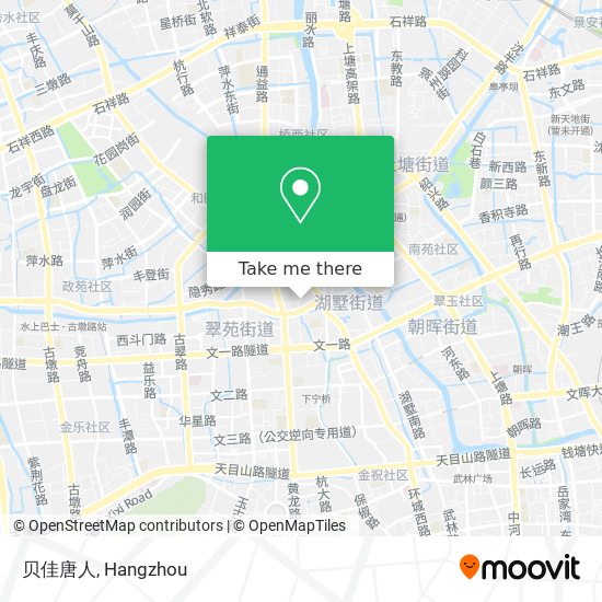 贝佳唐人 map