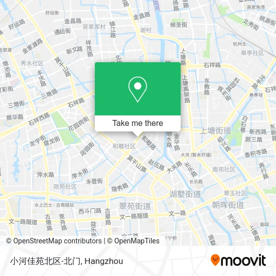 小河佳苑北区-北门 map