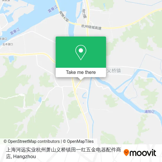 上海河远实业杭州萧山义桥镇田一红五金电器配件商店 map