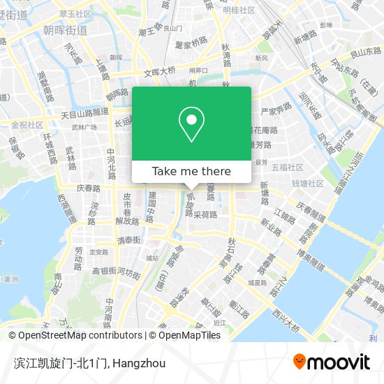 滨江凯旋门-北1门 map
