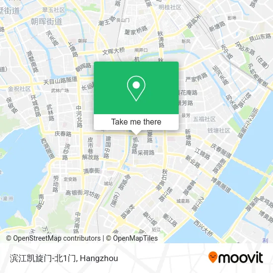 滨江凯旋门-北1门 map
