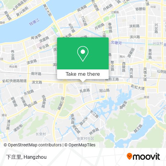 下庄里 map