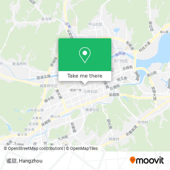 谧甜 map