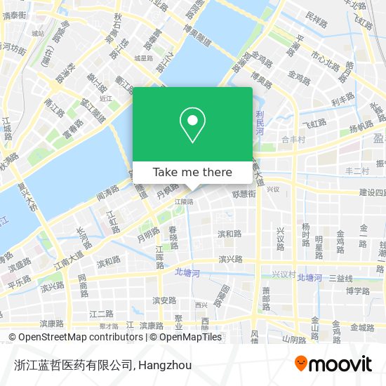 浙江蓝哲医药有限公司 map