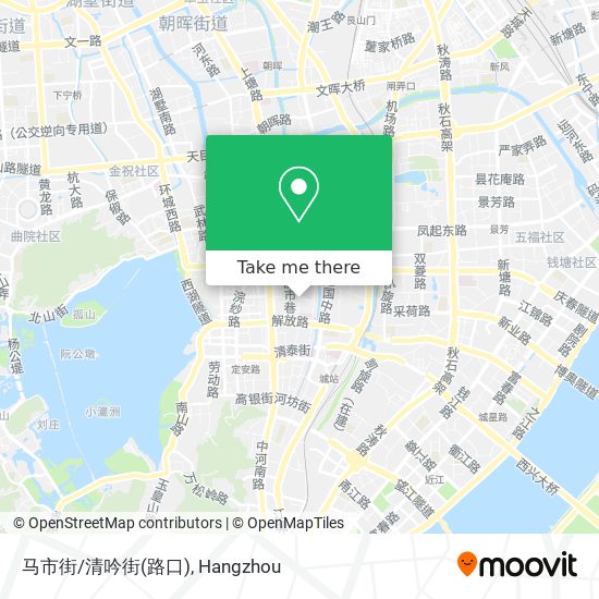 马市街/清吟街(路口) map