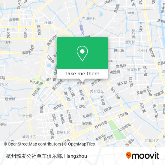 杭州骑友公社单车俱乐部 map