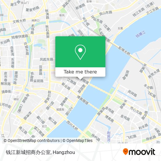 钱江新城招商办公室 map