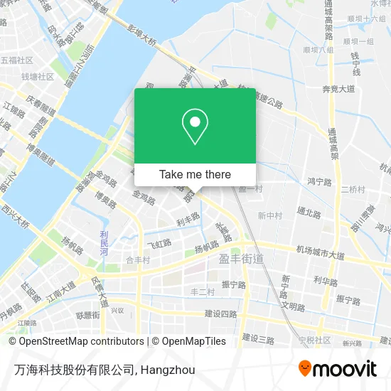 万海科技股份有限公司 map