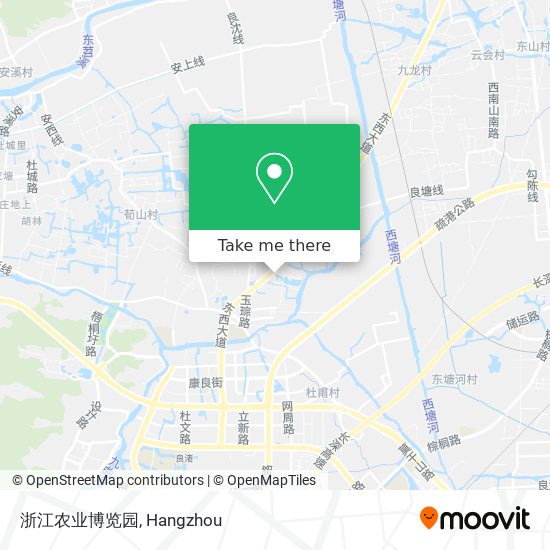 浙江农业博览园 map