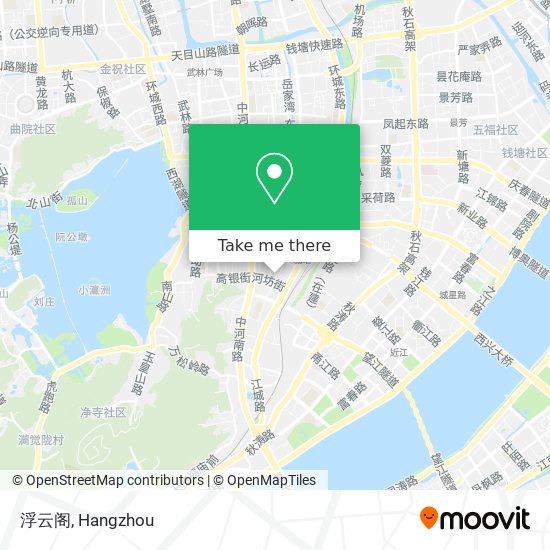 浮云阁 map