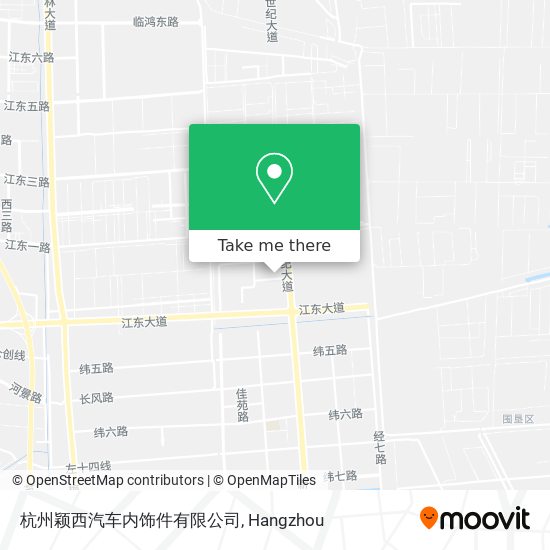 杭州颖西汽车内饰件有限公司 map