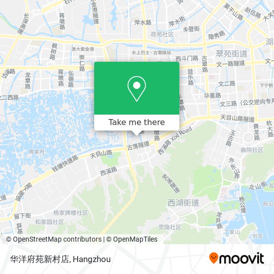 华洋府苑新村店 map