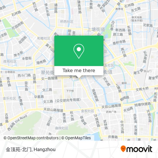 金顶苑-北门 map
