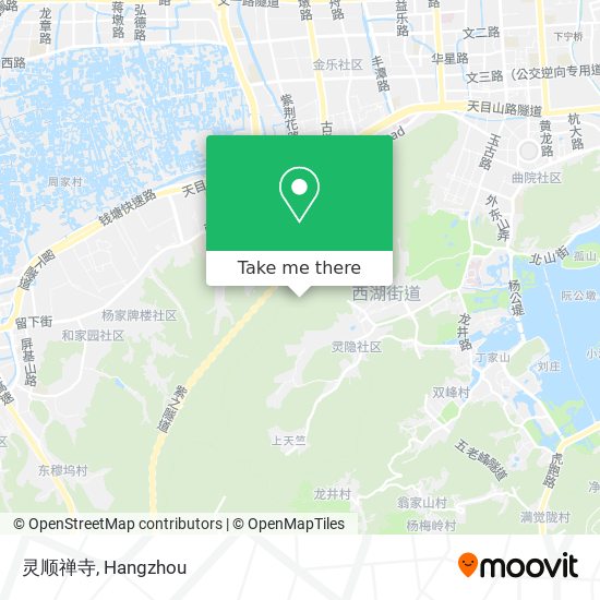 灵顺禅寺 map