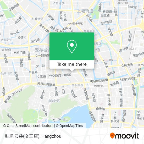 味见云朵(文三店) map