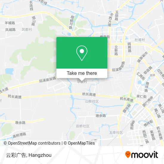 云彩广告 map