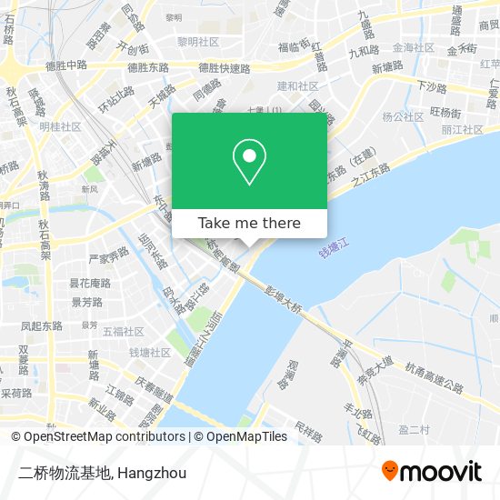 二桥物流基地 map